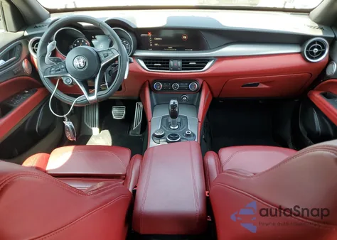 2018 Alfa Romeo Stelvio Ti Sport from USA, damaged, VIN ZASFAKNN8J7B75099